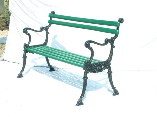 Hudson Cast Iron Garden Bench