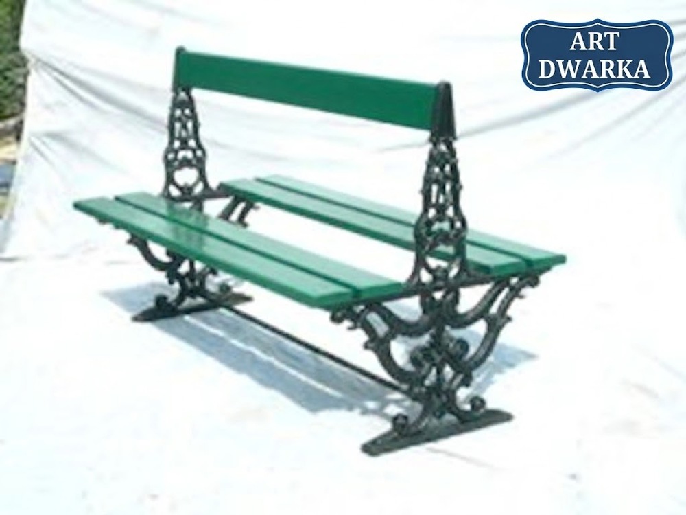 Ferris Double Sided Cast Iron Garden Bench