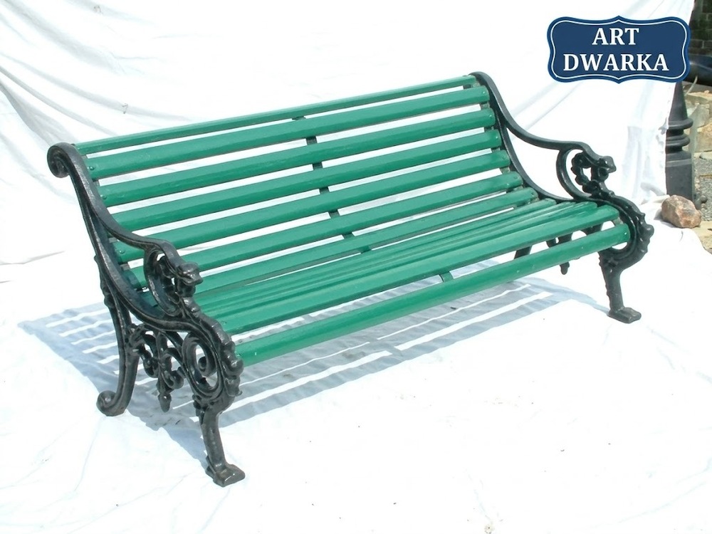 Veronica Cast Iron Garden Bench
