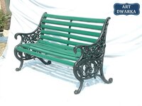 Indiana Cast Iron Garden Bench
