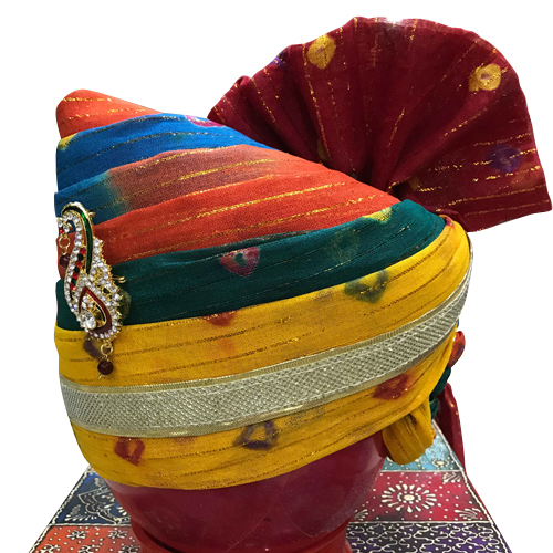 Pure Safa - Cotton , Beige and Golden Colored Set with Heavy Embroidery and Breathable Fabric