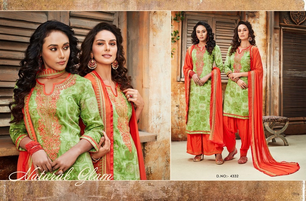 Punjabi Cotton Printed Suits