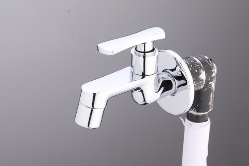 Brass Cock With Wall Flange