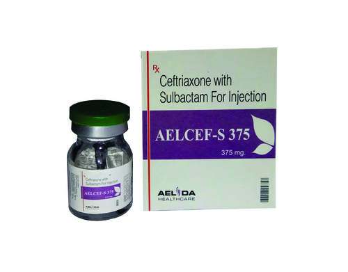 Ceftriaxone Sulbactam 375gm Injection By AELIDA HEALTHCARE