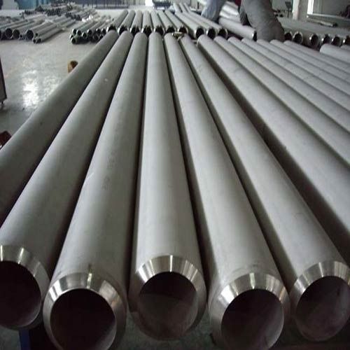 Seamless Stainless Steel Tube - Round Shape, Silver Color | Socket Joint, Galvanized Surface Treatment