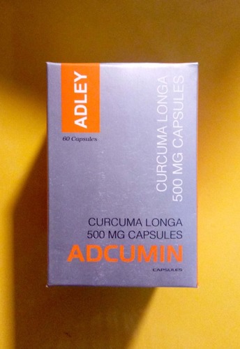 Adcumin - Curcuma Longa 60 Capsules | Immune Boosting Anti-Radiation Protection for Adults, Enhances Live Cell Defense