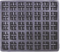 Cover Block Rubber Mould - Natural Rubber Base, Synthetic Rubber Cavity 35 | Superior Quality, Flexible, Durable, Customized Imprint