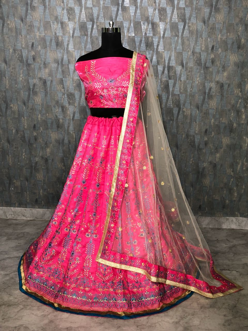 Beautiful designer Pink Lehenga Choli