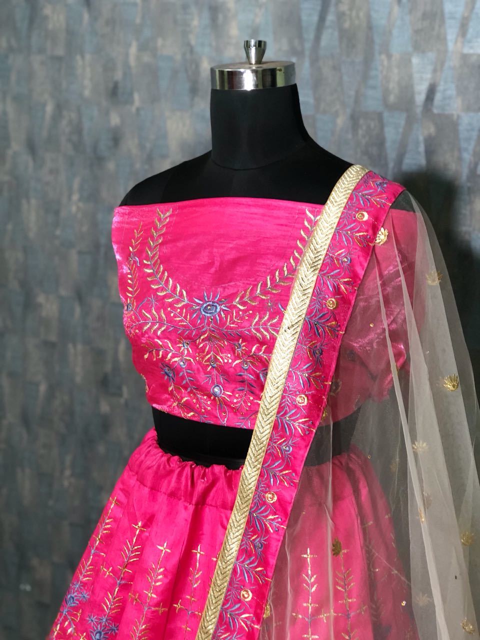 Beautiful designer Pink Lehenga Choli