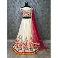 White New Latest Designer Ghagra Choli
