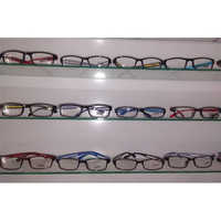 Opticals Eyeglass - Tr90 Thermoplastic, Transparent Lenses, Black Frame | Lightweight, Flexible Design, Oil & Dust Proof, Various Sizes & Colors