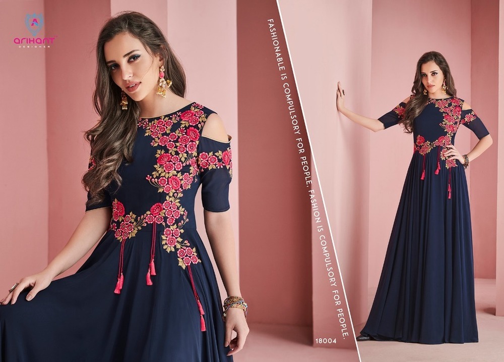 Stylish Georgette Long Kurtis