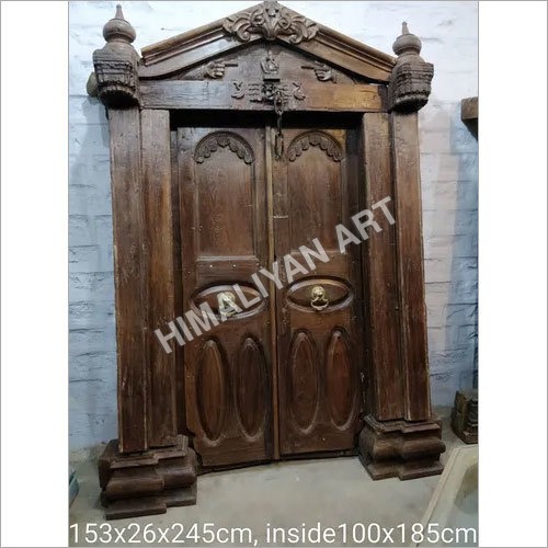 Solid Wood Teak Door