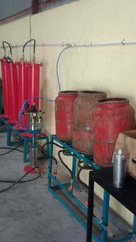 Aerosol Gas Filling Machine