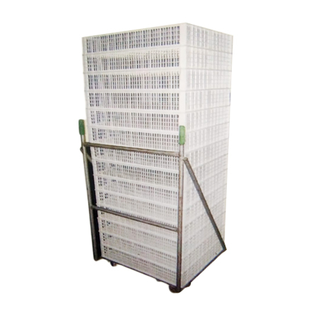 Hatcher Trolley - Plastic & Steel, Capacity: 19,200-43,008 Eggs | Cost Effective, Durable Design, Efficient Transport, Improved Hygiene, Easy Handling