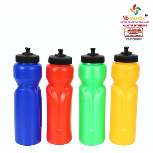 Plastic Shaker Bottles - BPA Free Plastic, Cylindrical Shape | Leakage Proof, Attractive Design, Airtight Lid, Ideal for Gym Use
