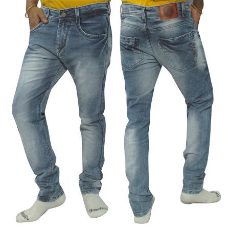Mens Healing Heavy Wash Jeans