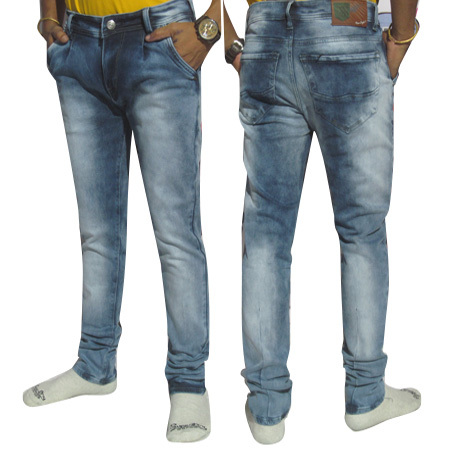 Mens Healing Wash Cross Pocket Jeans