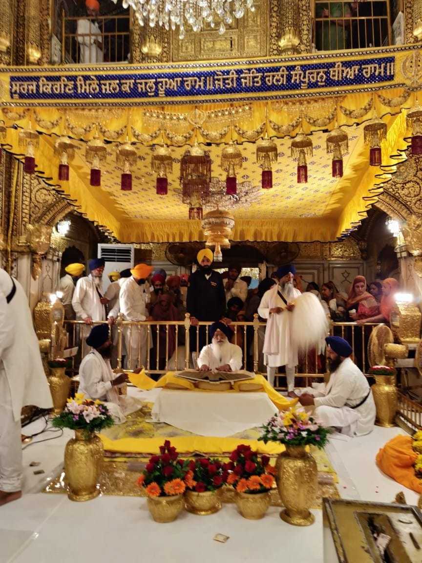 golden Temple amritsar,chandoa sahib,golden color chandoa sahib 