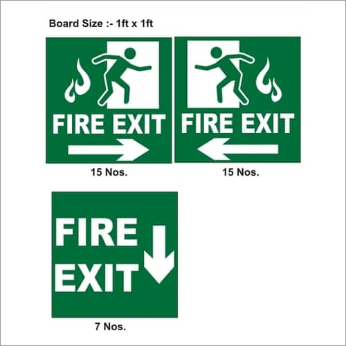 Exit Sign Boards By Ecowest International