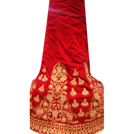 Ladies Red Bridal Lehenga
