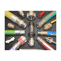 Industrial Rubber Hoses - Rubber Material, Customizable Length, Various Diameters | Rust And Chemical Resistant, High-pressure Capacity Up To 300 Psi