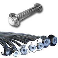Wire Braided Corrugated Ptfe Hoses
