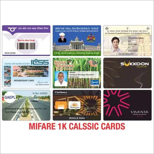 MIFARE DESFire EV2 Contactless Card - PVC Material, 85x54mm Size, Multi-Color, Glossy Finish, Water Resistant, 1000 Pieces Quantity, Advanced Security Features for Access Management and Micro Payment Solutions