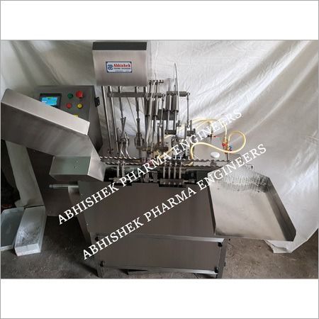 Silver Two Head Servo Ampoule Filling  Machine