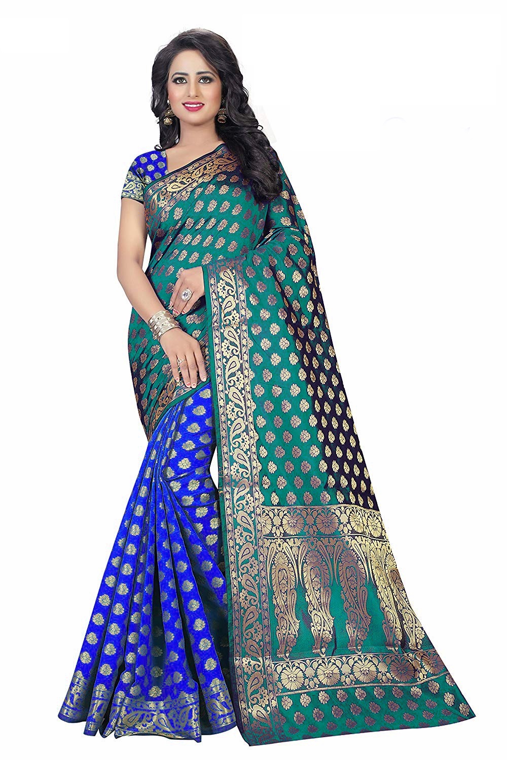 Fancy Banarasi Silk Saree