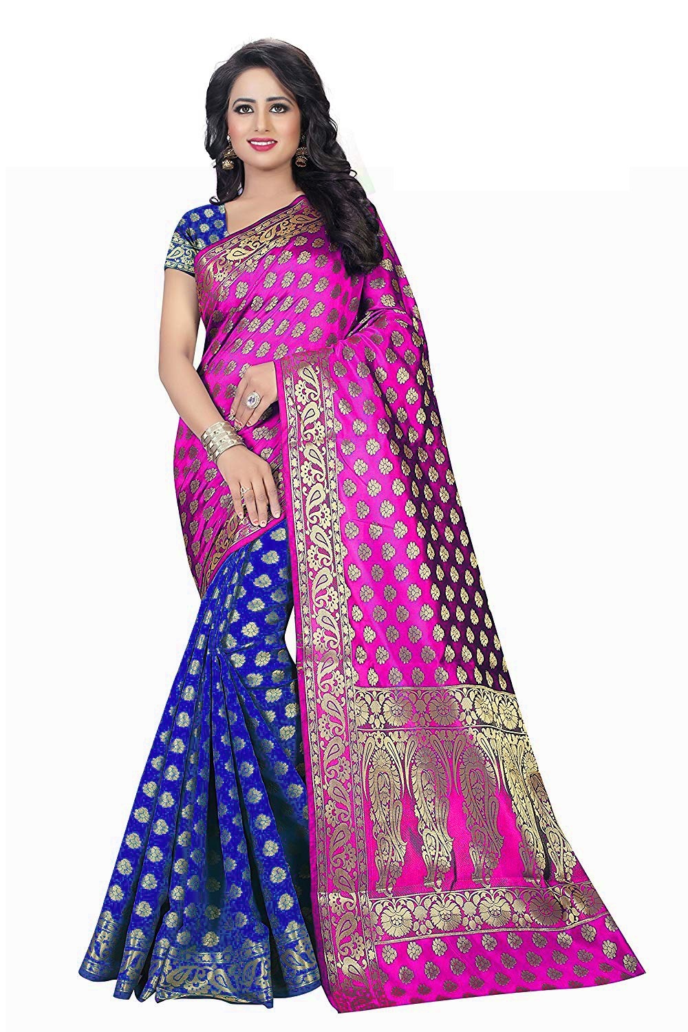 Fancy Banarasi Silk Saree
