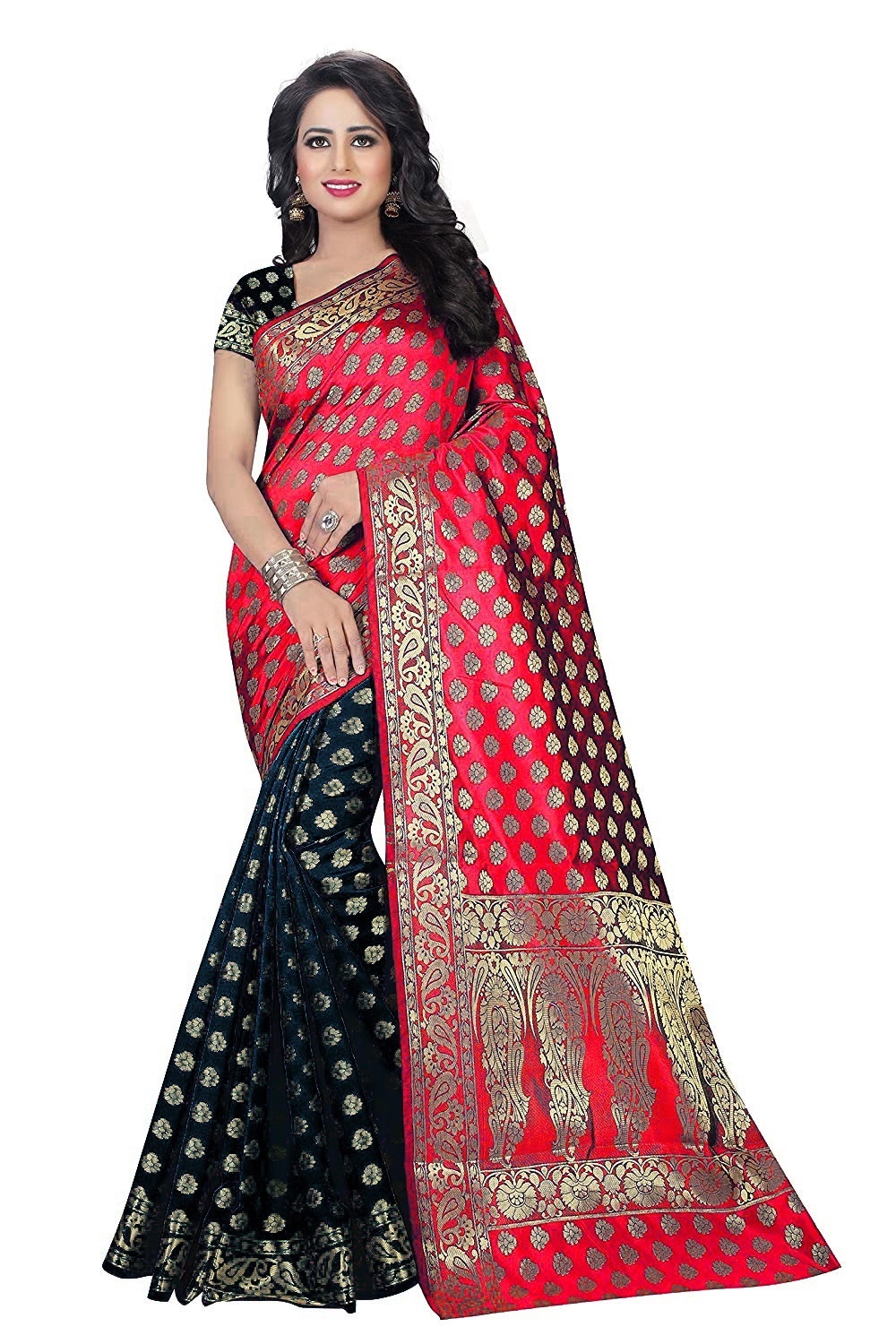 Fancy Banarasi Silk Saree