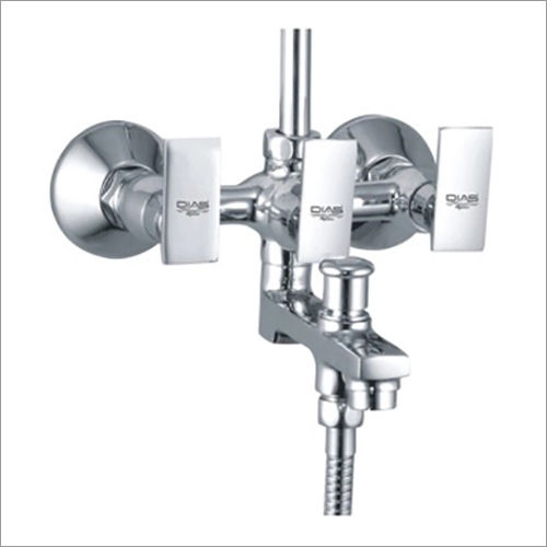 Wall mixer 3 In 1 with bend Pipe