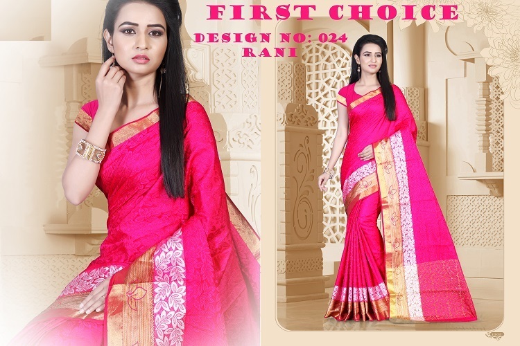 Pure Cotton Silk Printed Saree
