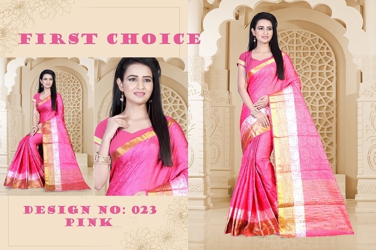 Pure Cotton Silk Printed Saree