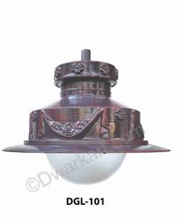 Yoga Cast Iron Light Fitting