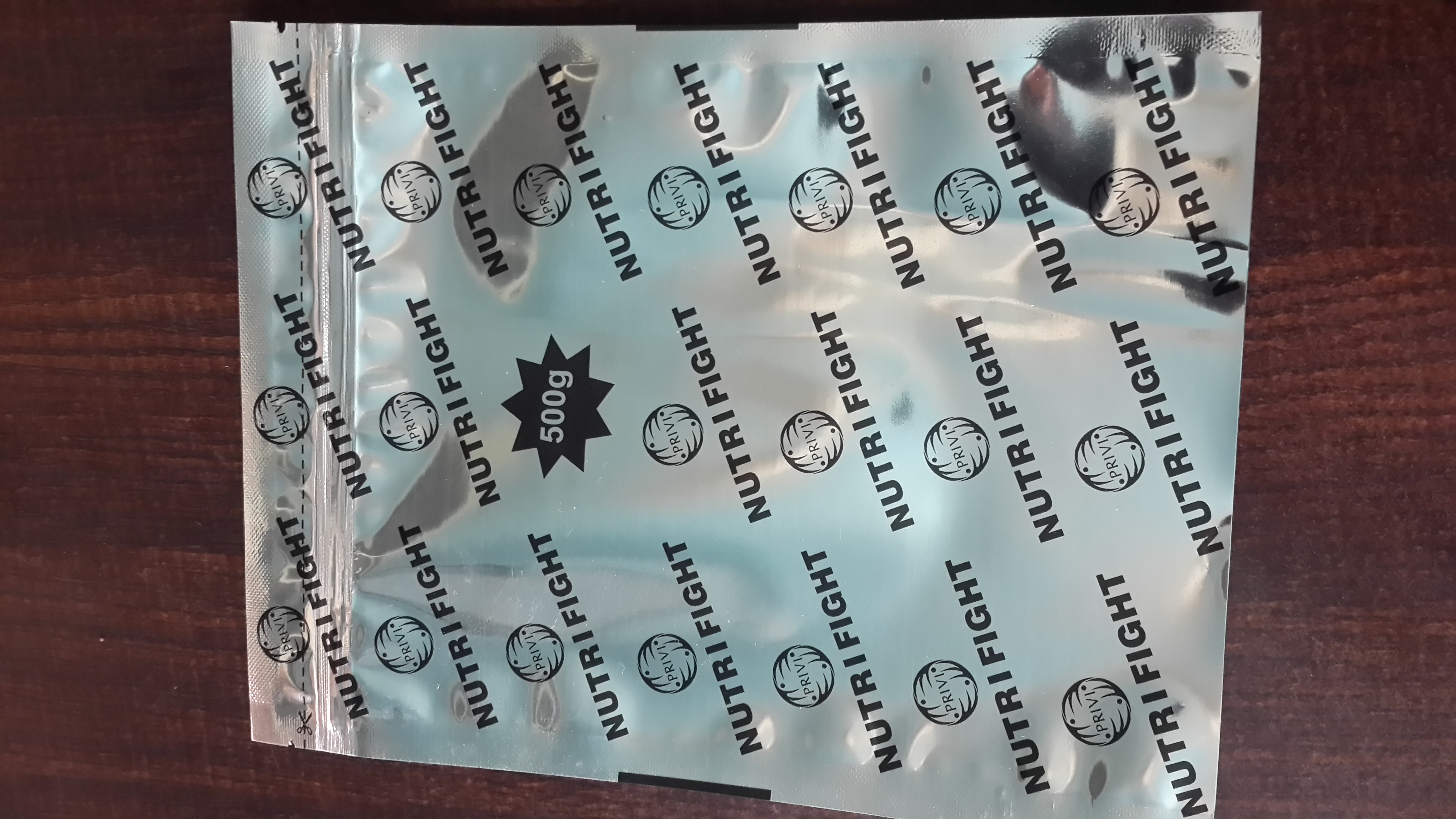 Printed laminated Stand Up Pouch With Zip Lock