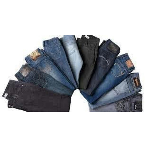 Ripped Black men denim jeans