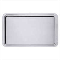 Stainless Steel Serving Tray - Stainless Steel 302 & 304, Variable Sizes  | Durable, Easy Clean, Elegant, Food Safe, Versatile