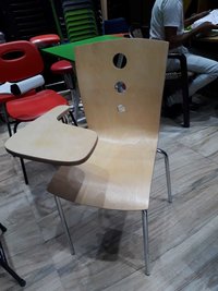 Plastic Chair With Writing Pad
