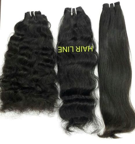 Hair Extensions - Indian Remy Hair, Black and All Colors, Unisex Hair Bands