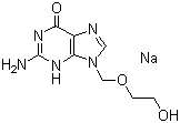 Aciclovir sodium