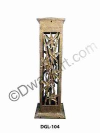 Leaf Design Cast Iron Bollard