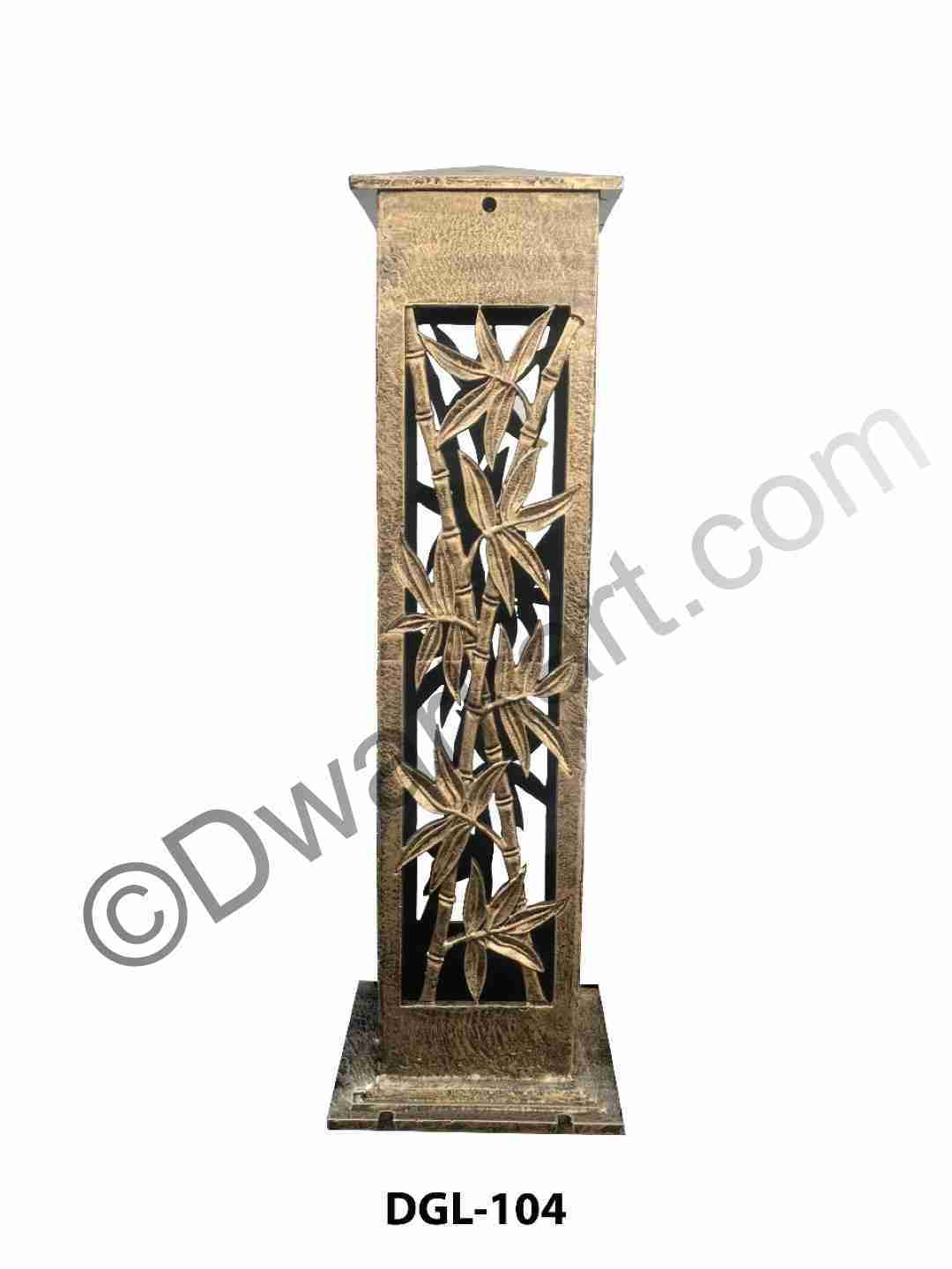 Leaf Design Cast Iron Bollard