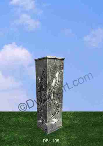 Bird Design Cast Iron Bollard