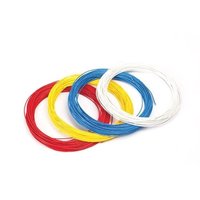 Ptfe Insulated Wire Accessories - 2000 Meter Length, Blue Red White Yellow Colors, 1000 Volt Rated Voltage | Highly Durable, Moisture Resistant, Optimum Strength