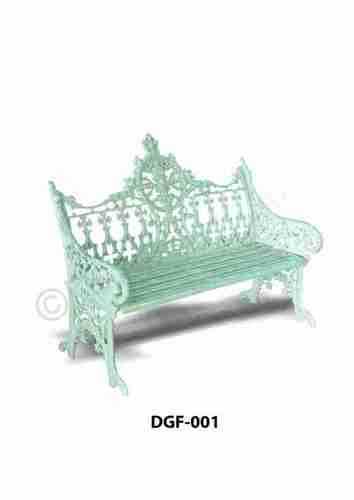 Retro Design Cast Iron Garden Sofa