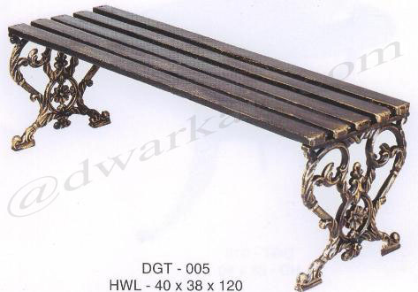 Solina Cast Iron Garden Bench