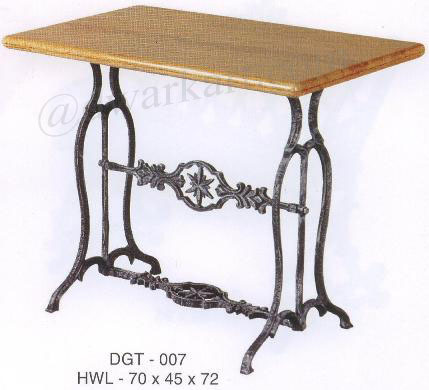 Christy Cast Iron Garden Table