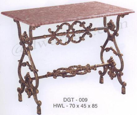 Greeko Antique Cast Iron Garden Table